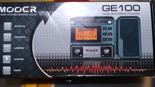 Pedal Mooer GE100 Multiefectos Guitarra