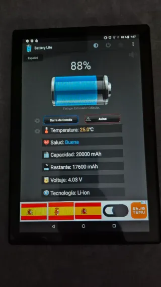 Tablet 7 Pro 11 Negra