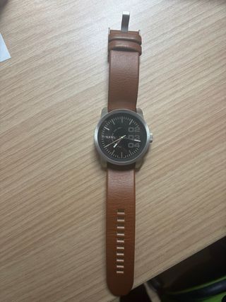 Reloj Diesel Marrón y Plateado