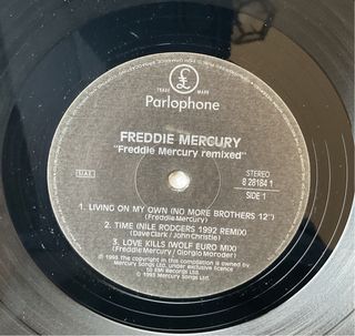 Freddie Mercury Remixes LP
