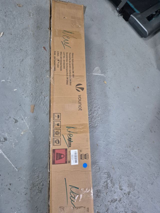 Carpa gazebo 3x3m Azul