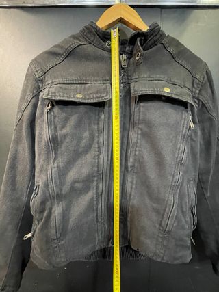 Chaqueta Moto Negra chica