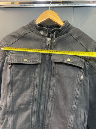 Chaqueta Moto Negra chica