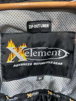 Chaqueta Moto Negra chica