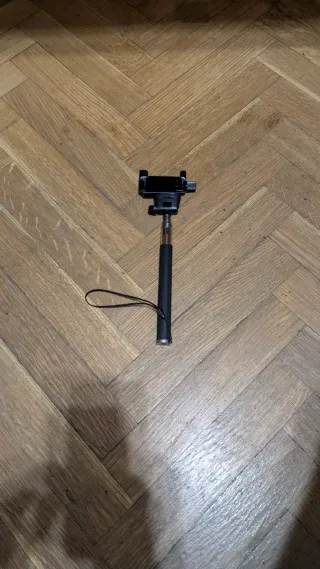 Palo selfie con soporte para móvil