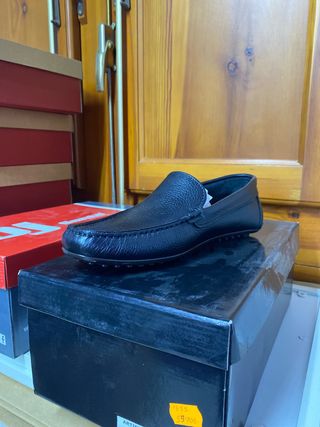 Mocasín hombre negro talla 40