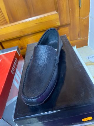 Mocasín hombre negro talla 40
