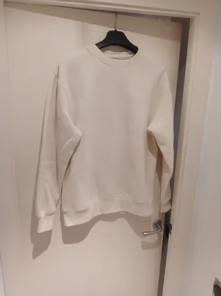 Sudadera Pull and Bear Beige Talla S