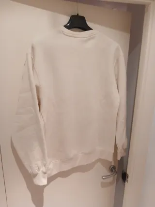 Sudadera Pull and Bear Beige Talla S