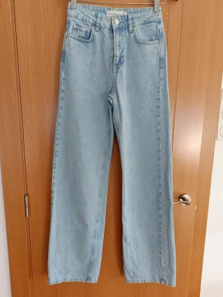 Vaqueros Stradivarius rectos mujer talla S