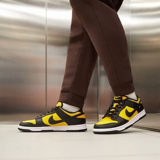Nike Dunk Low Black University Gold Talla 48.5