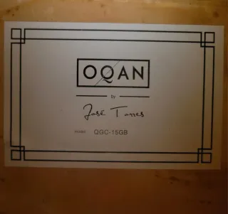 Guitarra Clásica OQAN QGC-15 GB + funda