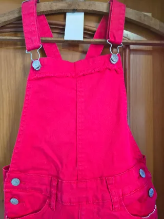 Peto/Falda vaquera roja