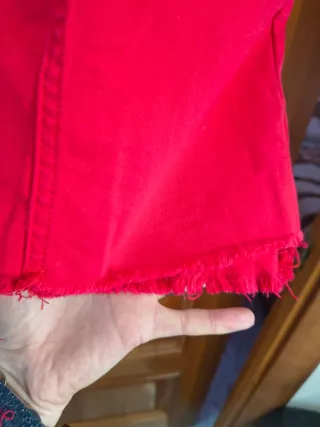 Peto/Falda vaquera roja