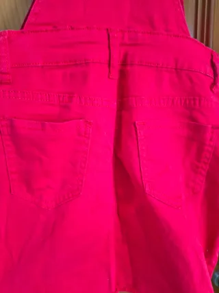 Peto/Falda vaquera roja