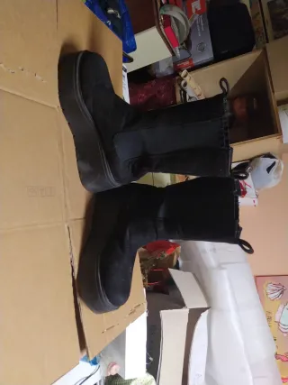 Stivali Swish Jeans neri donna