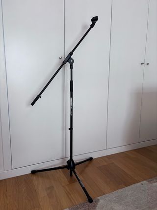 Suporte Microfone Tripé Ajustável