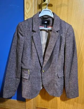 Blazer H&M Marrón Talla 40
