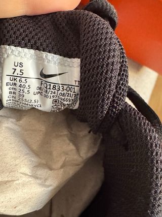 Zapatillas Nike Air Max Negras Blancas