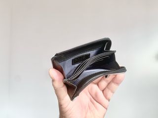 Cartera Pradens Piel Negra Tarjetero Monedero