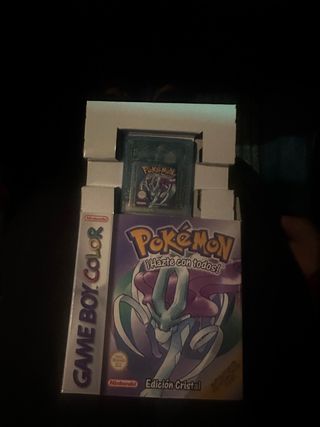 Pokemon Crystal Game Boy Color