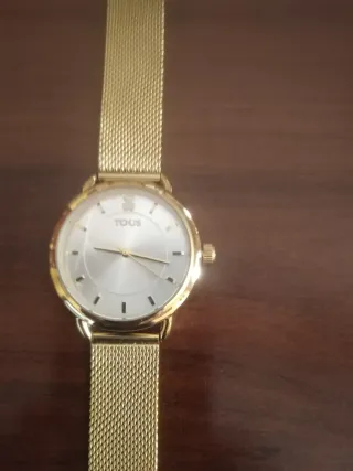 Reloj Tous Dorado y Blanco