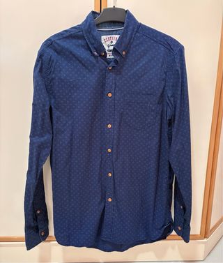 Camisa azul hombre talla M