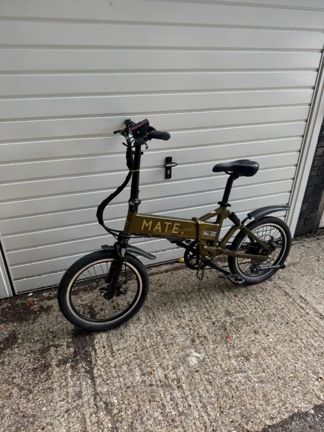 Bicicleta Eléctrica MATE.BIKE Color Bronce