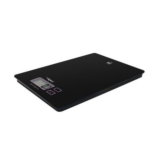 Báscula Digital de Cocina Foodeasy Negra 5Kg Precisión Vidrio Templado