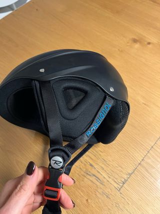 Casco sci Rossignol nero taglia 58