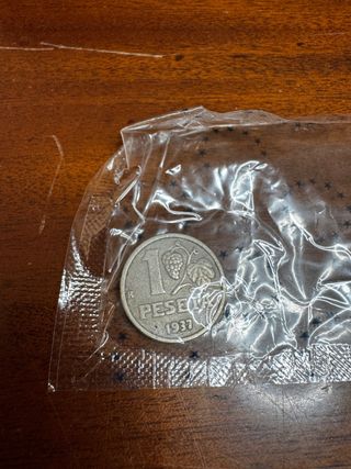 Representación/réplica de una moneda 1 Peseta 1937