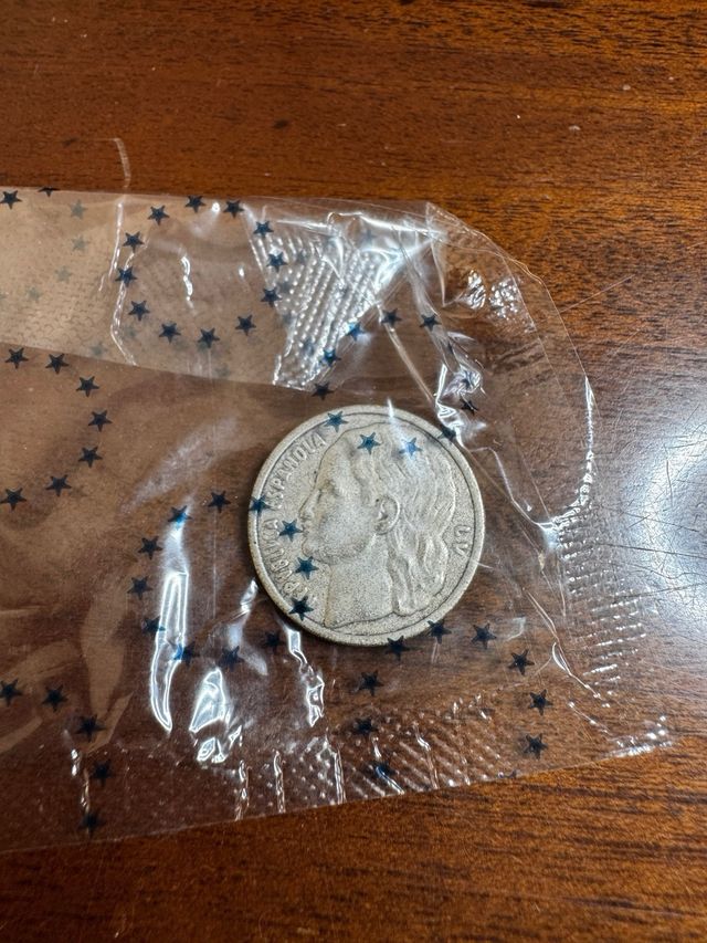 Representación/réplica de una moneda 1 Peseta 1937