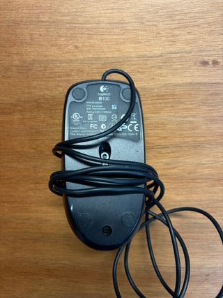 Lote 5 Ratones Logitech USB B100