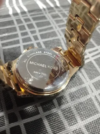 Reloj Michael Kors Rosa Dorado MK7095G