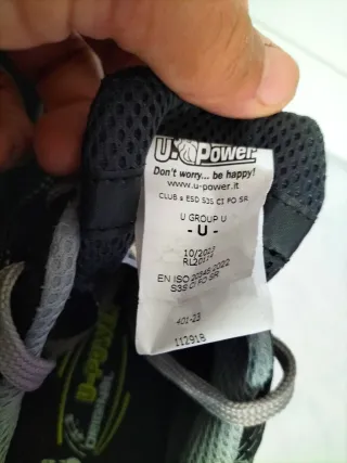 Scarpe U-Power CLUB ESD S3S CI FO SR