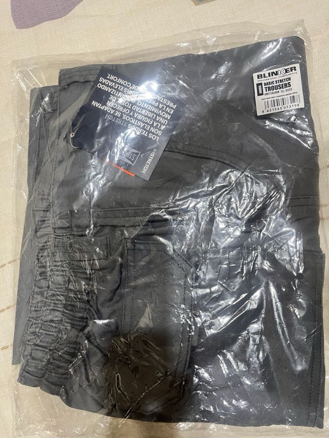 Pantalón de trabajo gris