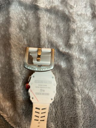 Reloj Richard Mille Blanco y Dorado