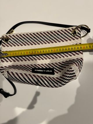 Bolso Bimba y Lola tejido multicolor