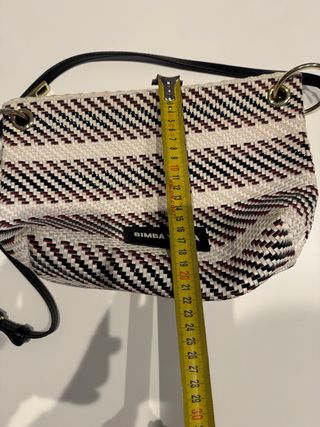 Bolso Bimba y Lola tejido multicolor