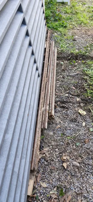 Puerta de hierro corredera