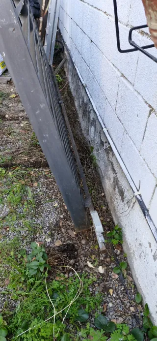 Puerta de hierro corredera