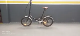 Bicicleta de paseo plegable