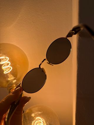 Gafas de Sol Prada Mujer Oro y Negro Original