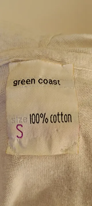 Jersey Co is a capucha Green Coast Beige Talla S