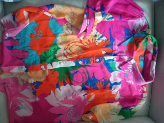 Camisa estampada floral