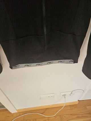 Chaqueta Scott RC Warm Hybrid Negra/Naranja