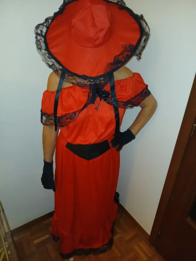 Disfraz Escarlata O'Hara Talla Única