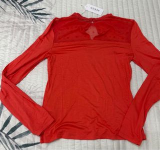 Camiseta Guess Roja Talla L