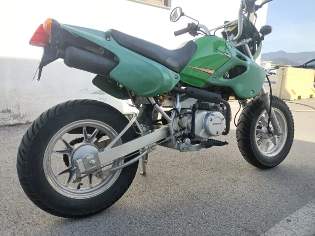 Pit Bike Matriculada 110cc Replica Kawasaki RSR