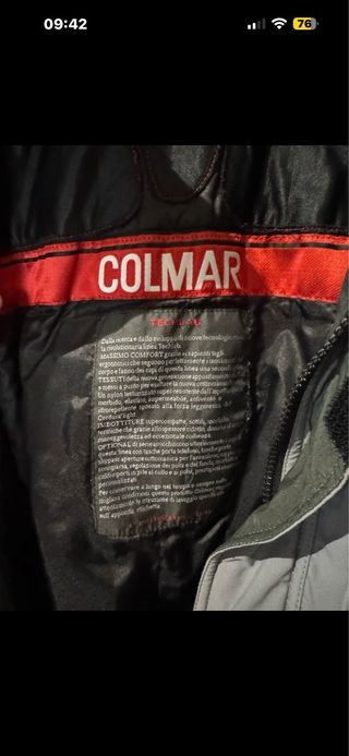 Tuta sci Colmar Techlab taglia 52.